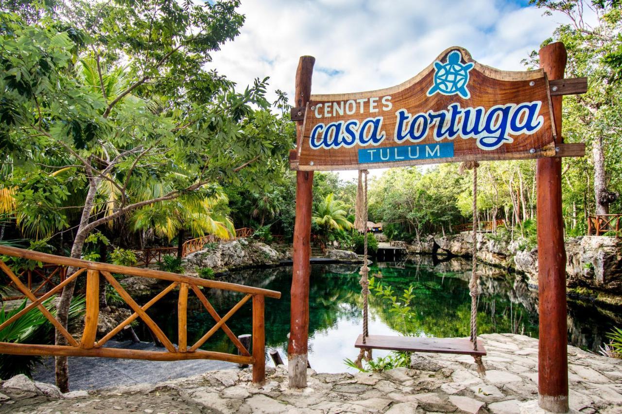 Hotel Casa Tortuga Tulum - Cenotes Park Inclusive Екстер'єр фото
