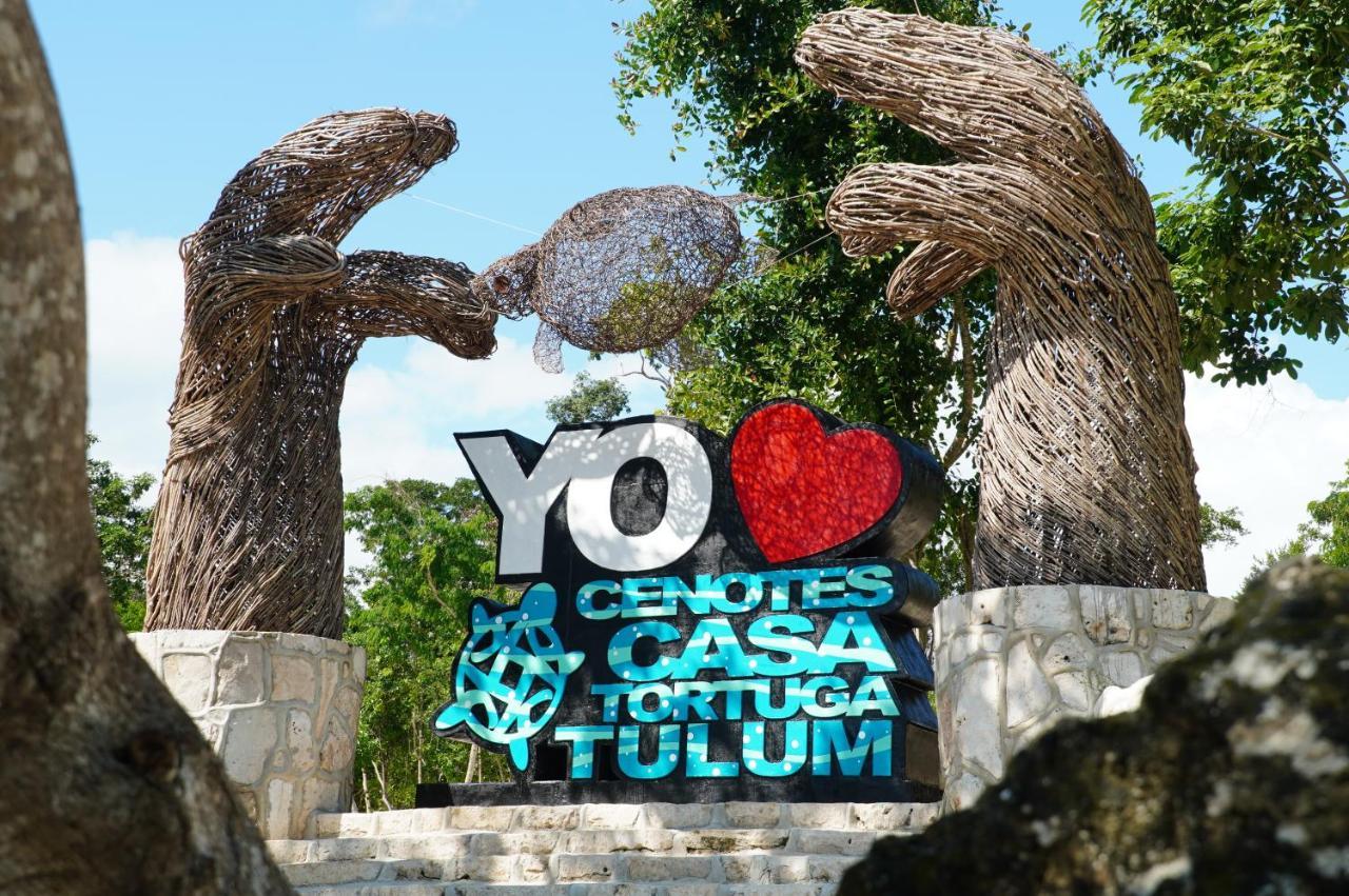 Hotel Casa Tortuga Tulum - Cenotes Park Inclusive Екстер'єр фото