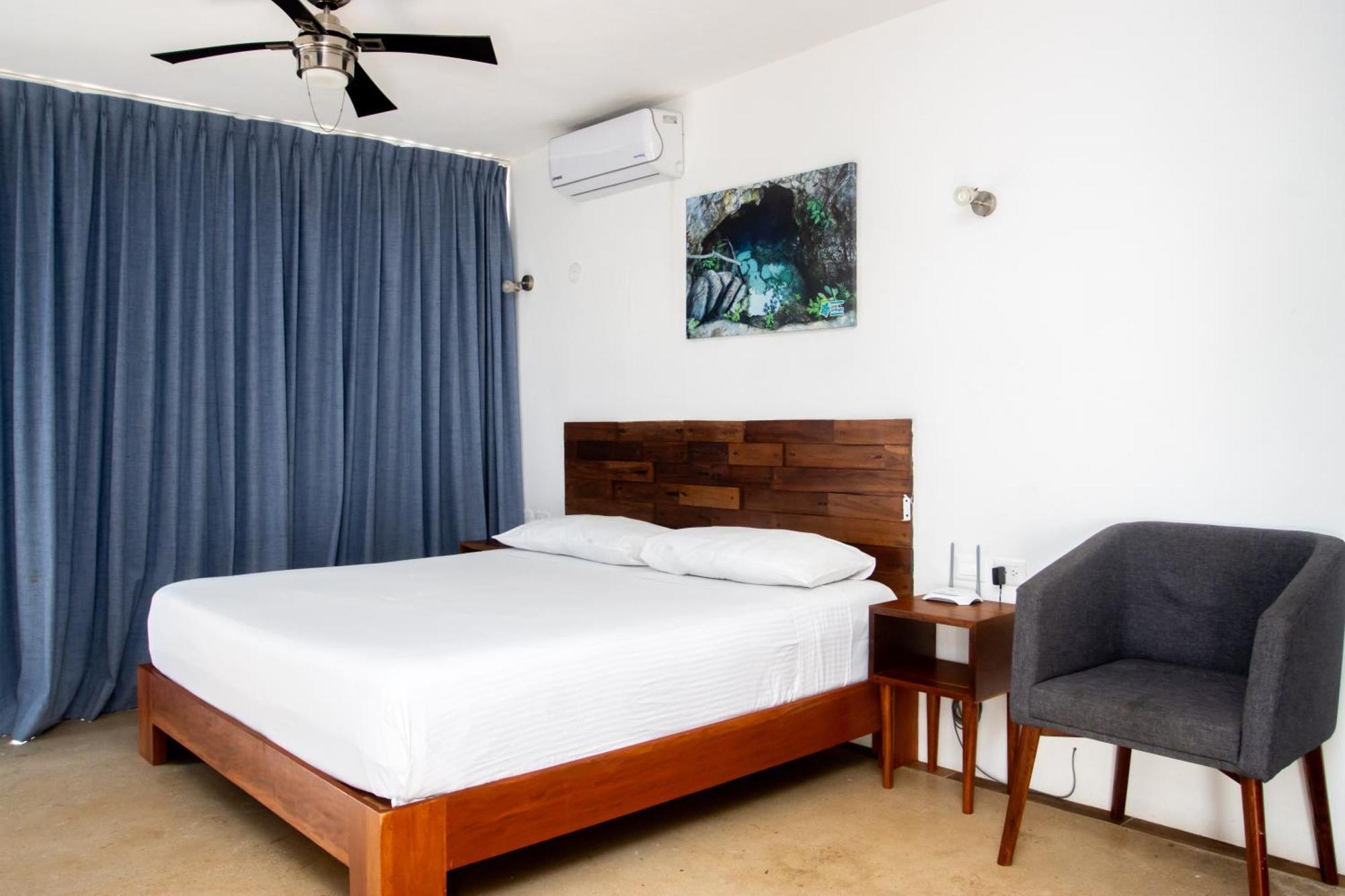 Hotel Casa Tortuga Tulum - Cenotes Park Inclusive Екстер'єр фото A bedroom at the resort