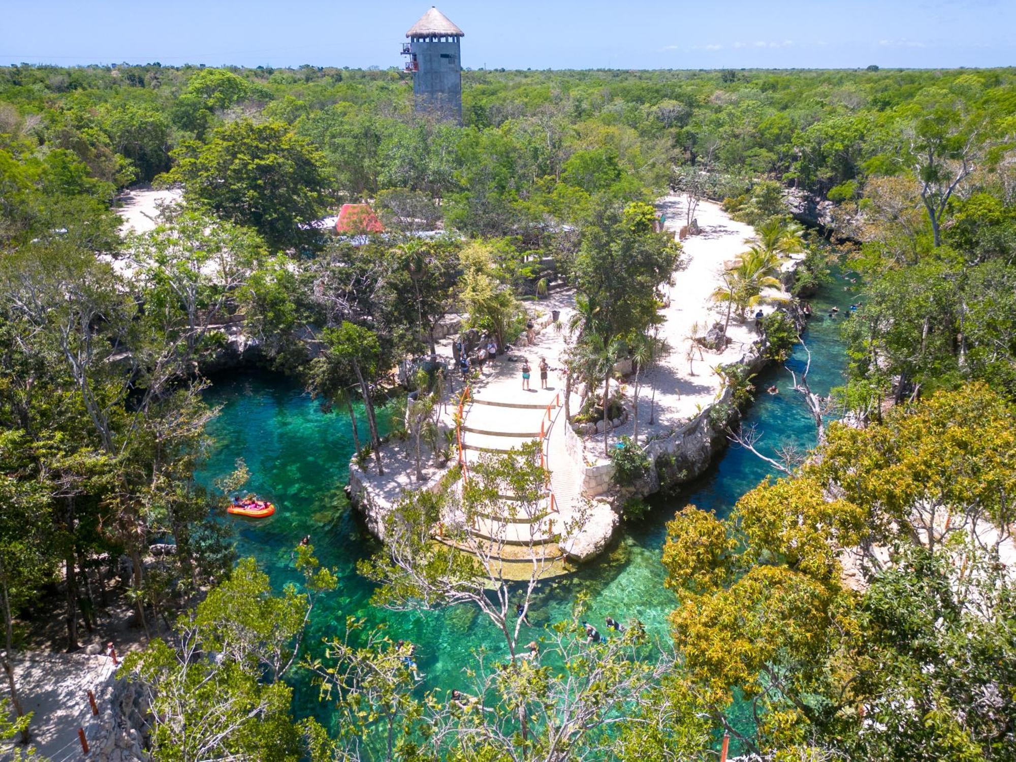 Hotel Casa Tortuga Tulum - Cenotes Park Inclusive Екстер'єр фото Cenote