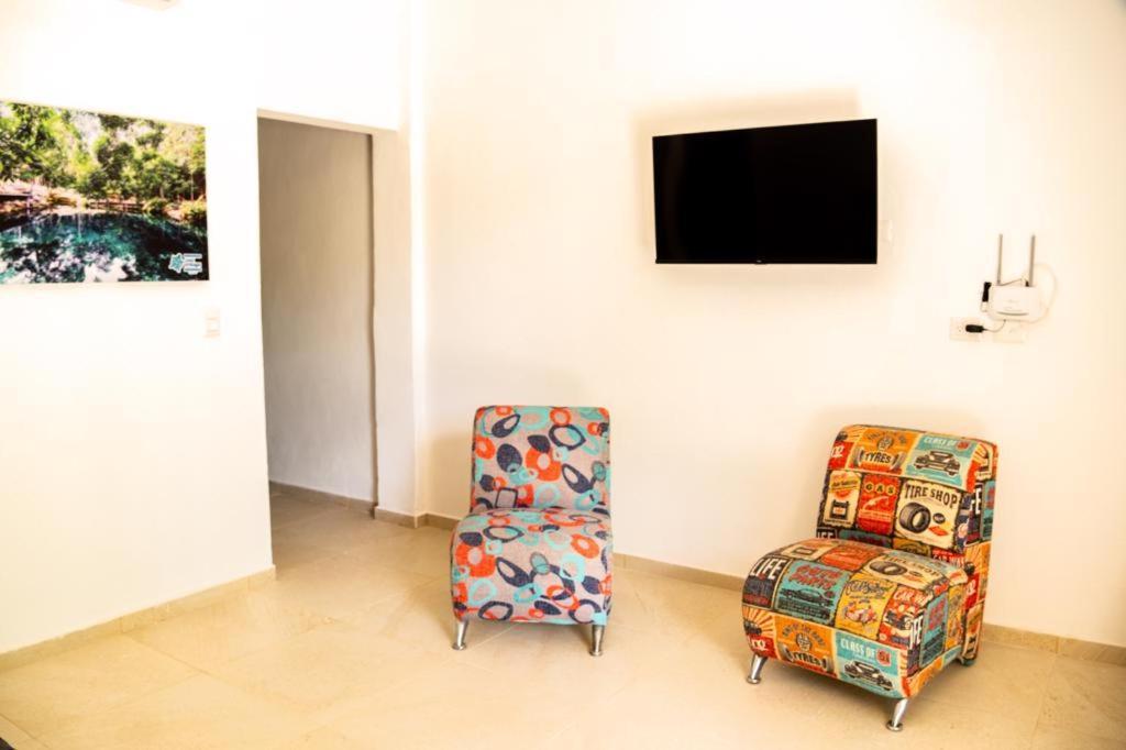 Hotel Casa Tortuga Tulum - Cenotes Park Inclusive Екстер'єр фото A room at the center