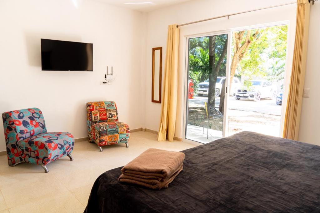 Hotel Casa Tortuga Tulum - Cenotes Park Inclusive Екстер'єр фото A bedroom at the hotel